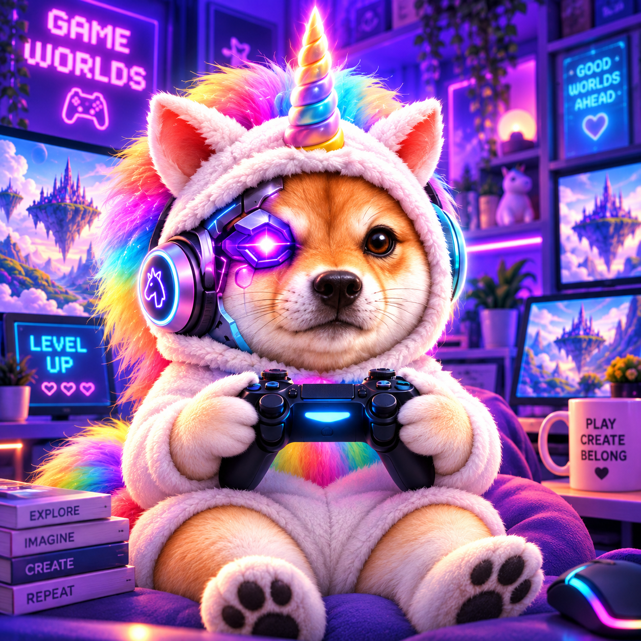 UNA in Game Worlds
