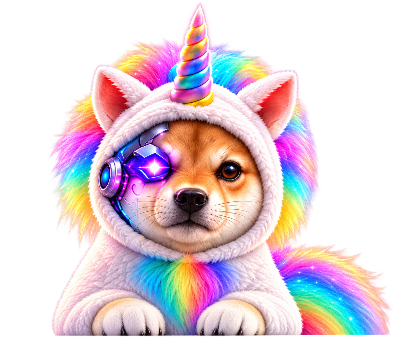 UNA, the Super Uni mascot